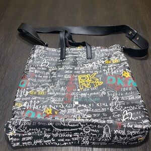 DKNY Multicolor Graffiti Shoulder Bag